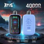 DE023 Одноразовый вейп на 40000 затяжек с полноэкранным режимом зарядки и регулируемым обдувом